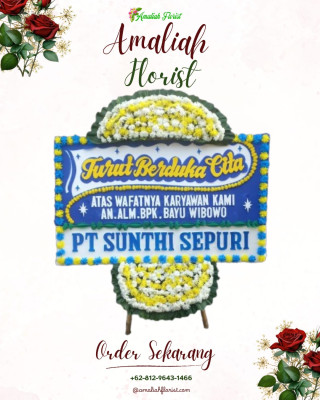 Papan Bunga Duka di Urei Faisei