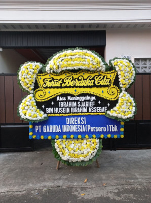 Papan Bunga Duka di Urei Faisei