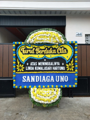 Papan Bunga Duka di Urei Faisei