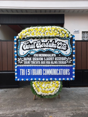 Papan Bunga Duka di Urei Faisei